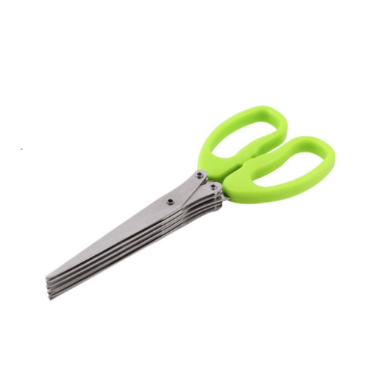 5-Layer Scissors Kitchen Knives