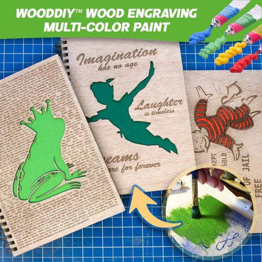 WoodDIY™ Wood Engraving Multi-Color Paint